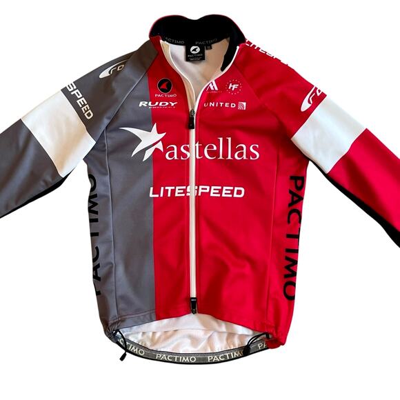 Pactimo LITESPEED Thermal Winter Cycling Jacket Full Zip Long Sleeve Men's XS - Picture 1 of 16